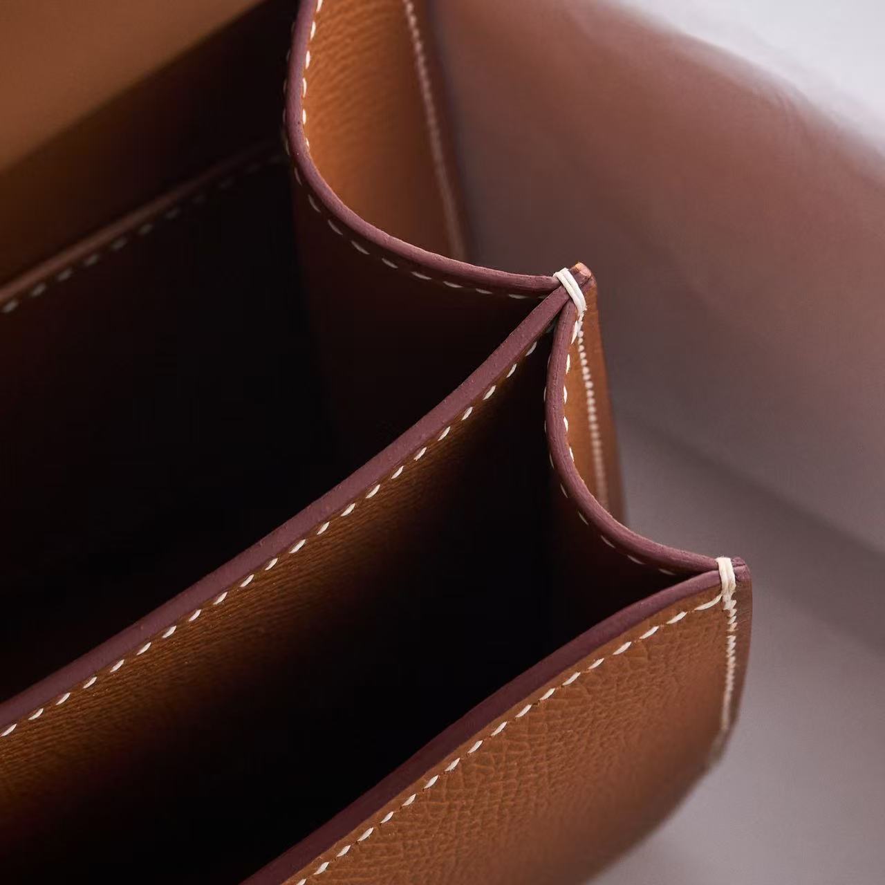 Hermes Gold Constance 19cm Epsom Gold Hardware