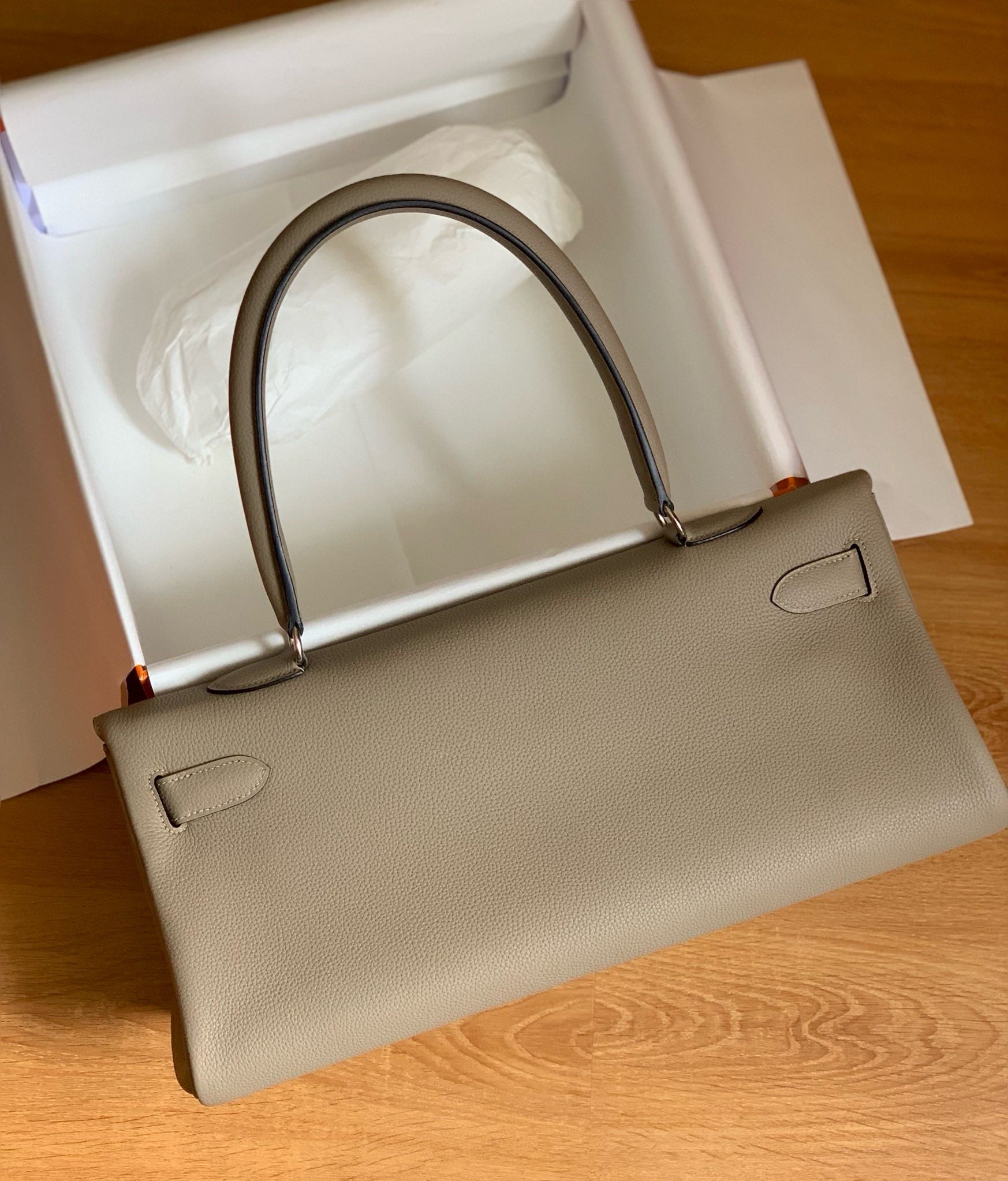 HERMÈS Shoulder Kelly Trench