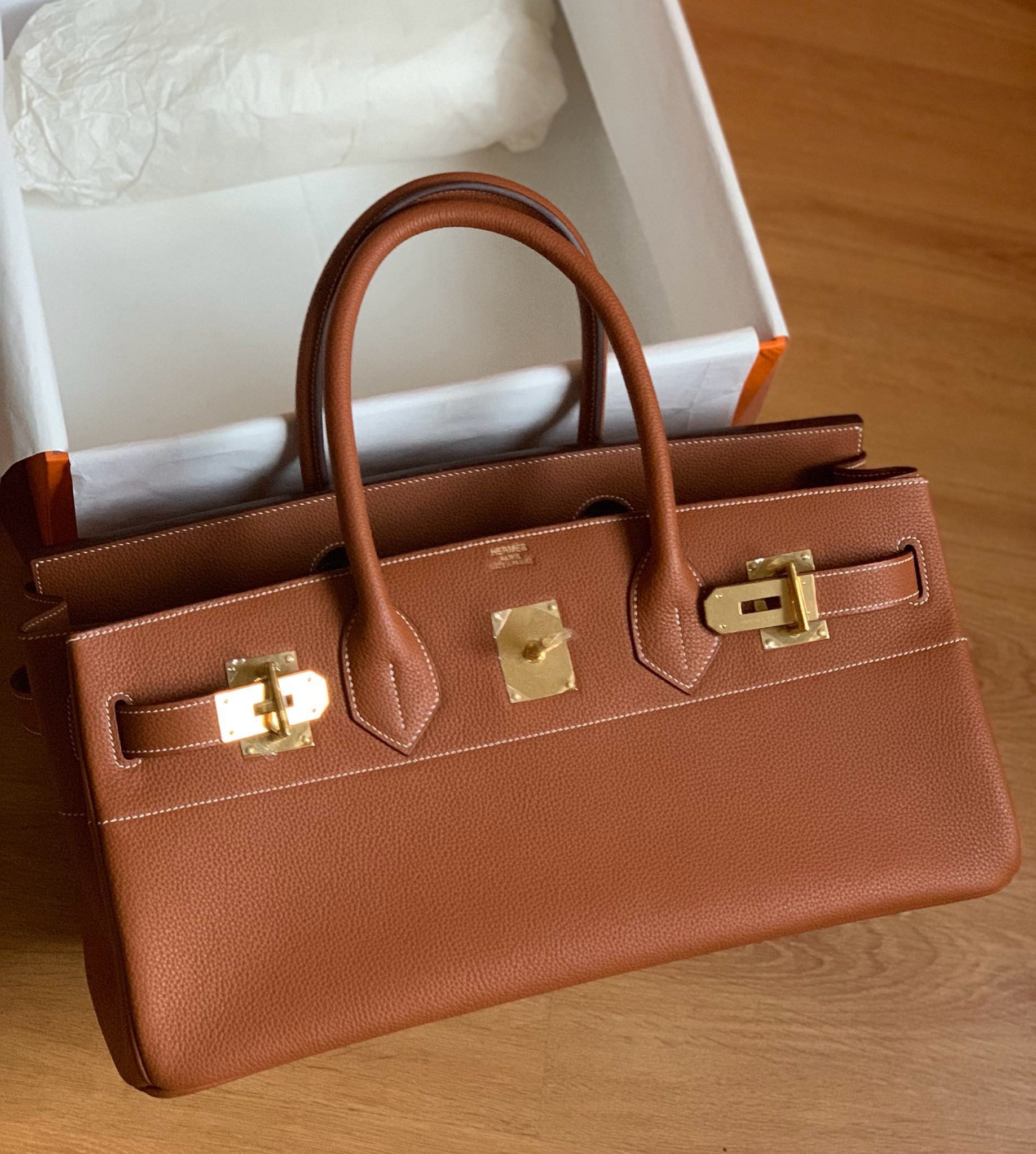 Hermes Shoulder Kelly Gold