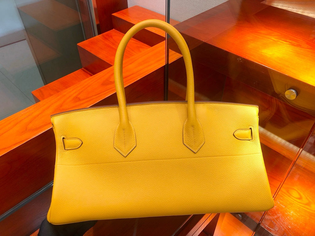 HERMÈS Amber Togo Shoulder Birkin JPG 42cm