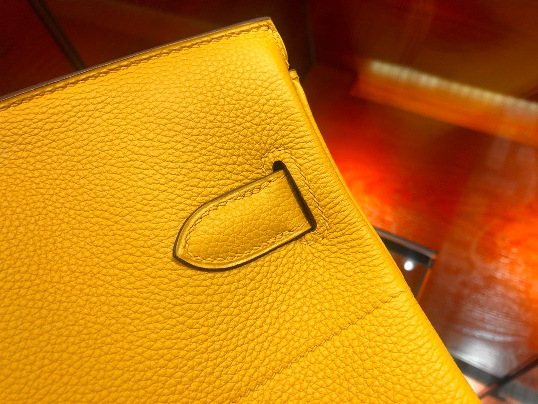 HERMÈS Amber Togo Shoulder Birkin JPG 42cm