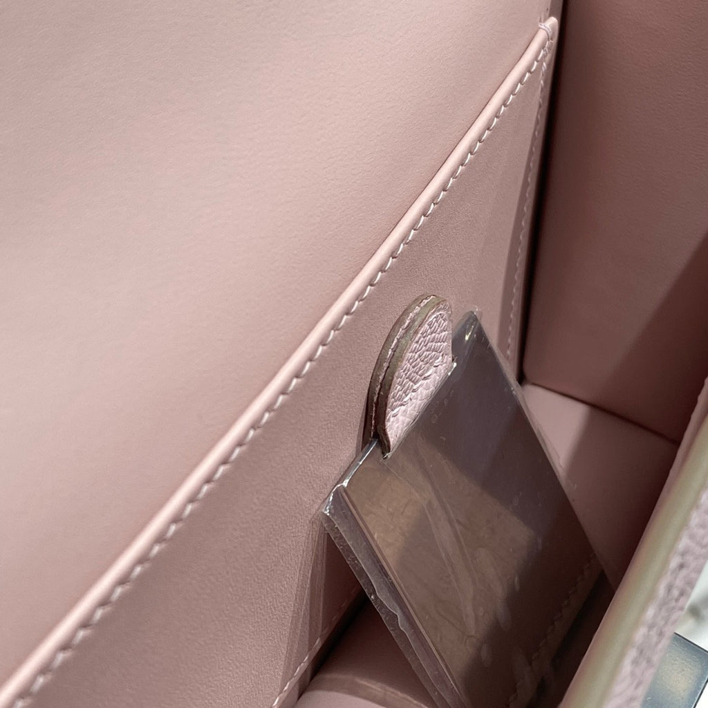 Hermès Constance Elan handbag in Mauve Sylvestre Epsom with Palladium Hardware