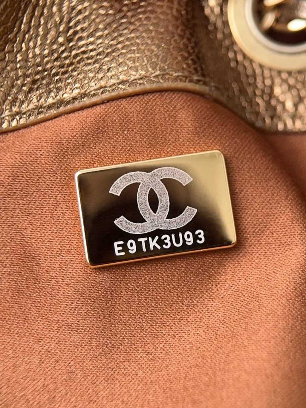 Chanel 202425 MÉTIERS D’ART CHANEL 25 SMALL HANDBAG Dark Gold