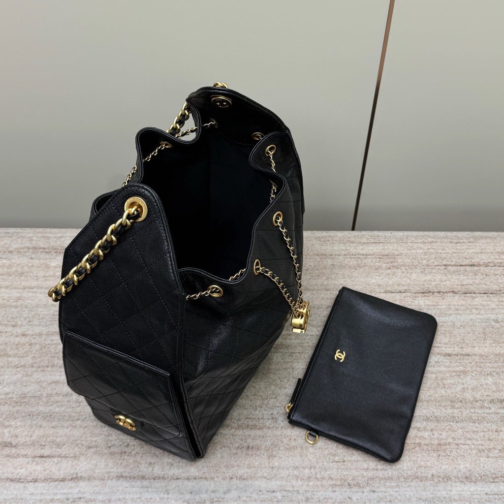 Chanel Spring-Summer 2025 Black Medium Handbag