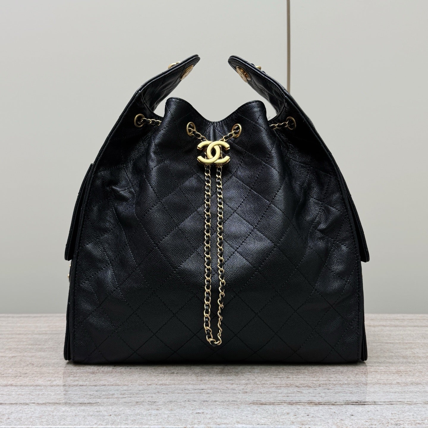 Chanel Spring-Summer 2025 Black Medium Handbag
