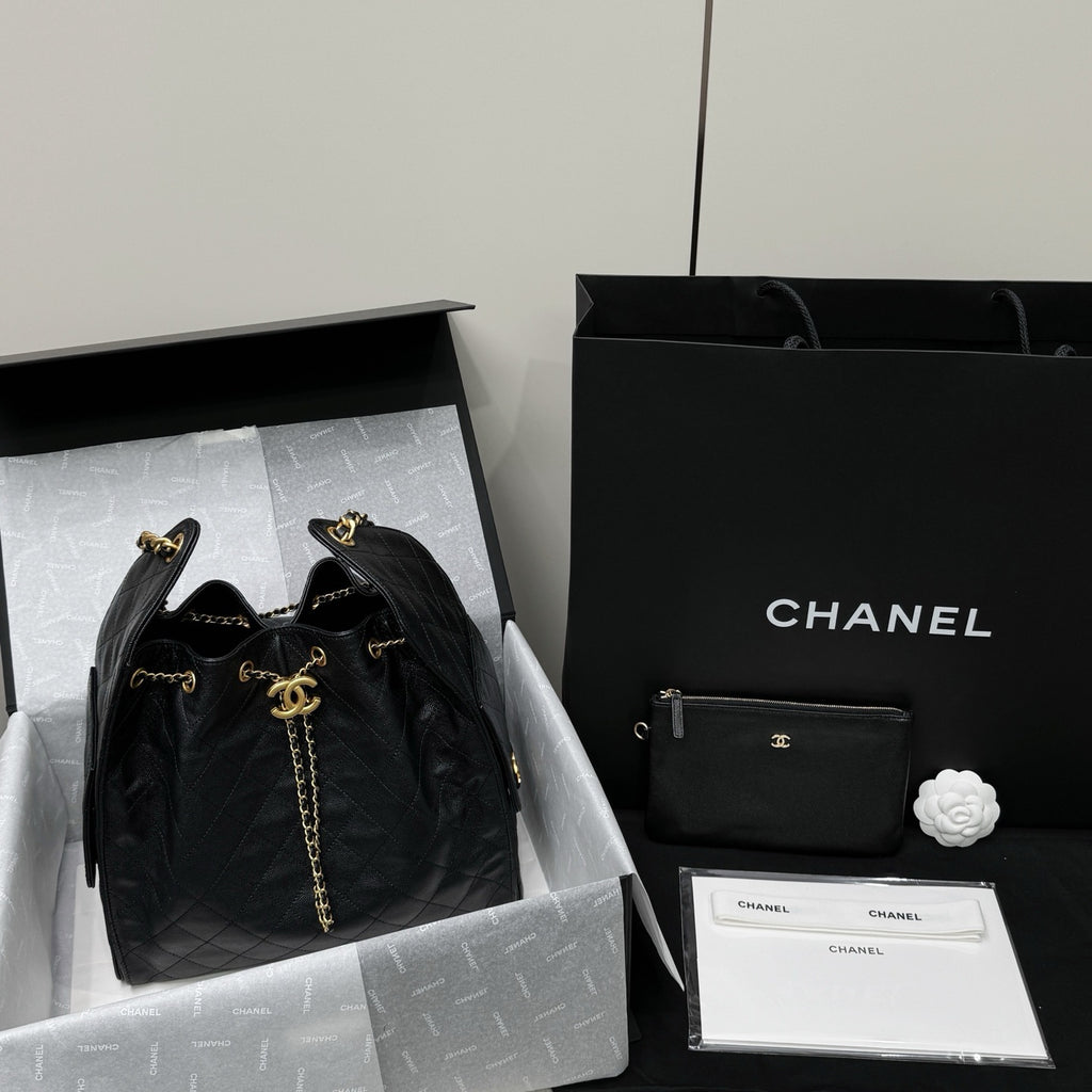 Chanel Spring-Summer 2025 Black Medium Handbag