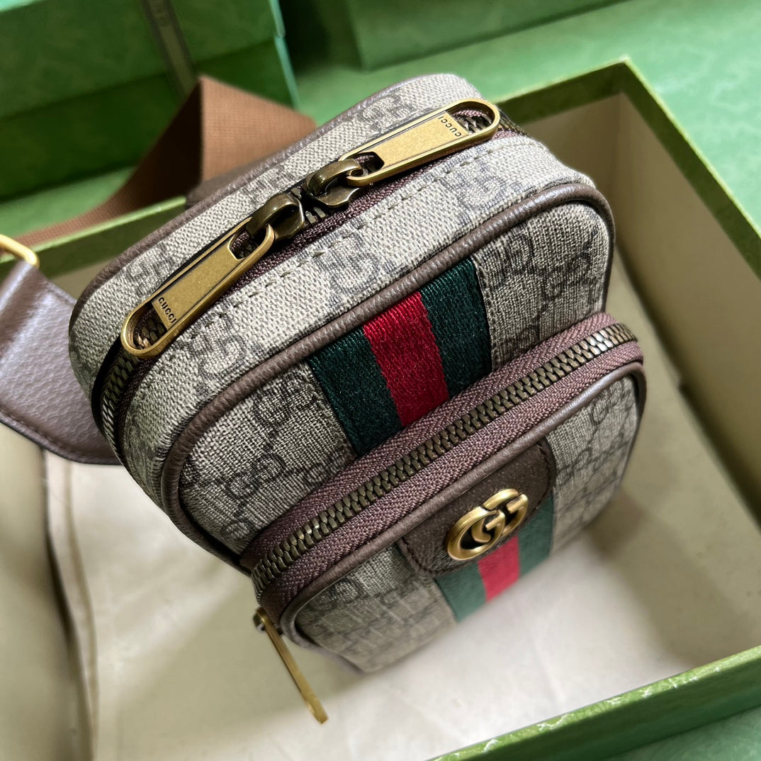 Gucci Ophidia GG Supreme Mini Crossbody Bag