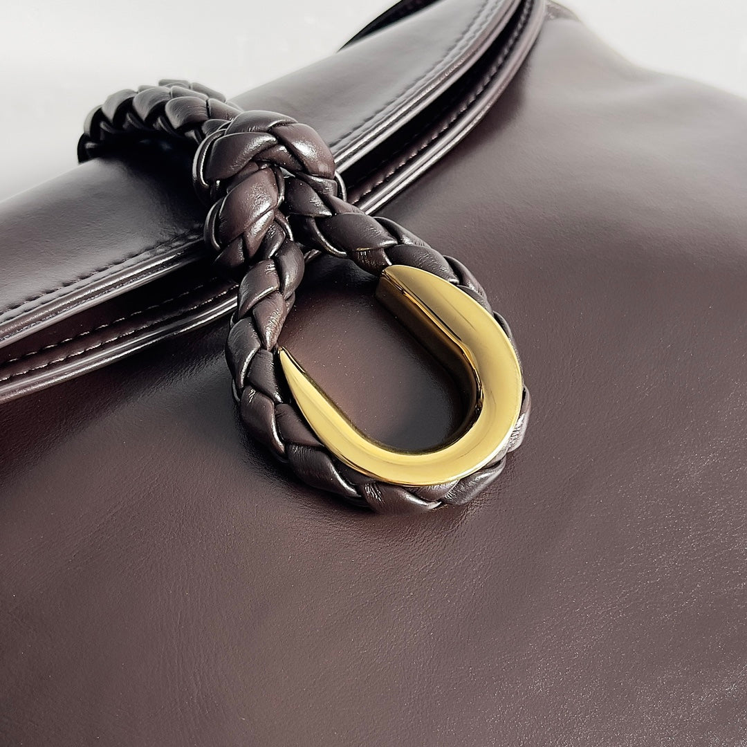 Bottega Veneta Intrecciato Crossbody Bag - Grey