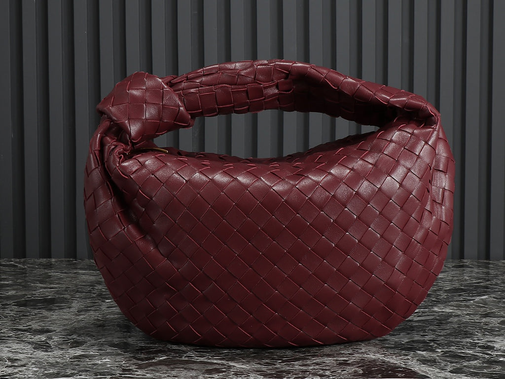 Bottega Veneta Jodie Hobo Bag - Burgundy