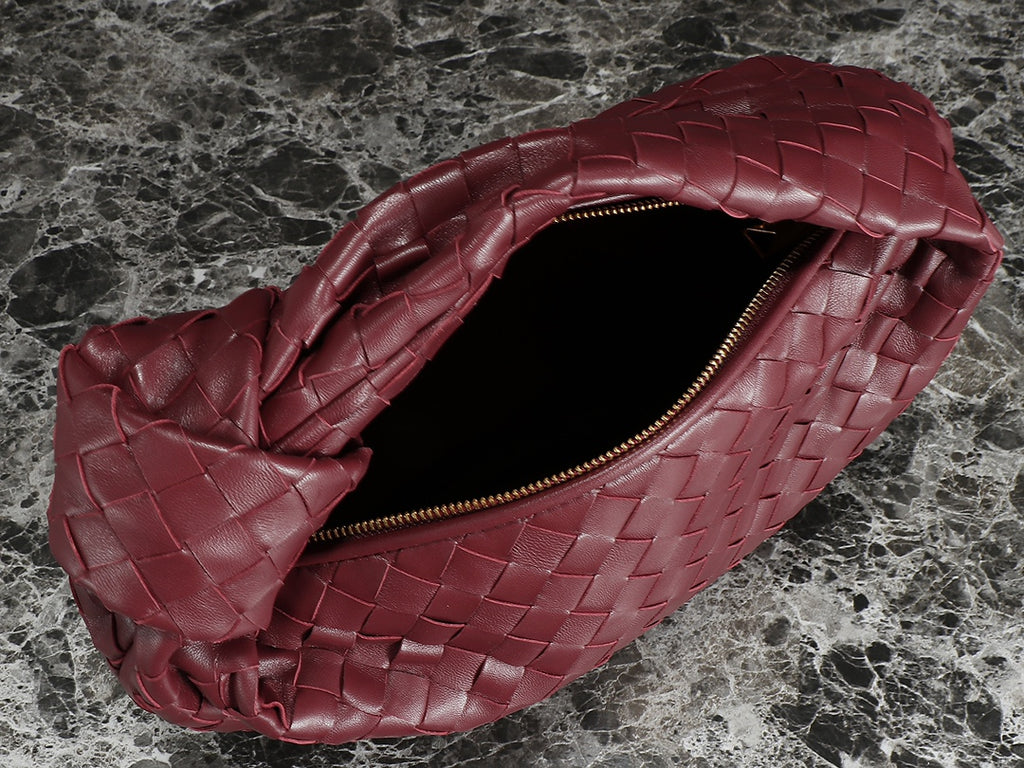 Bottega Veneta Jodie Hobo Bag - Burgundy