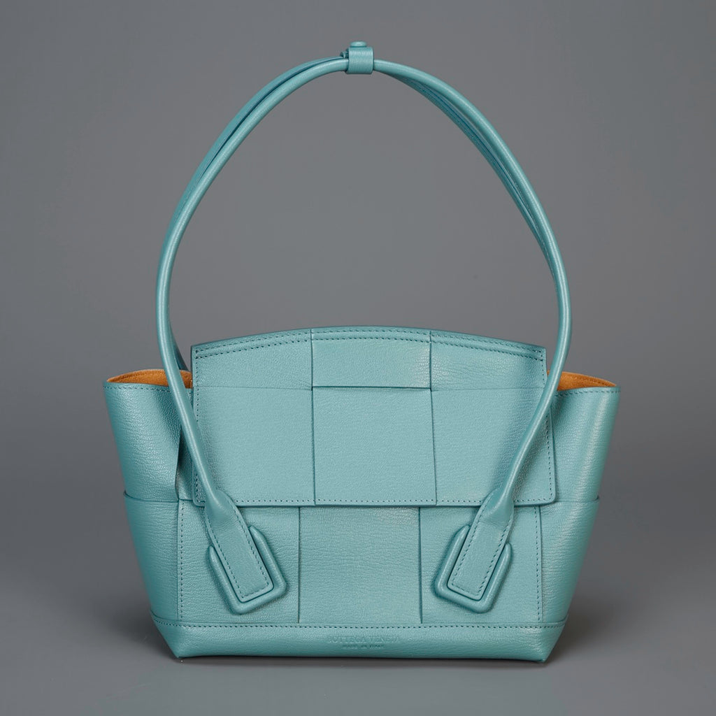 Bottega Veneta Arco Tote - Mint Green Leather