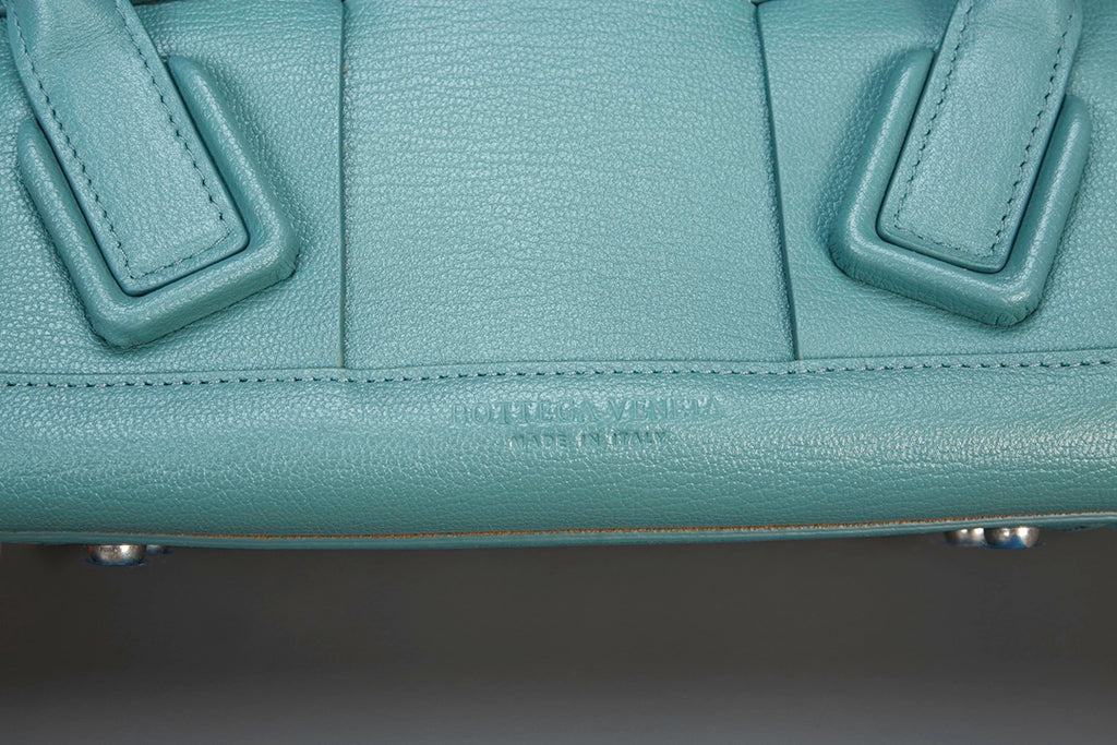 Bottega Veneta Arco Tote - Mint Green Leather