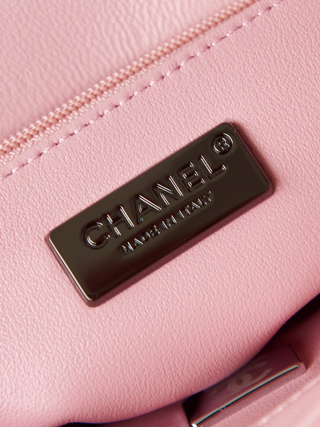 Chanel Sequin Quilted Mini Bag - Pink & Black