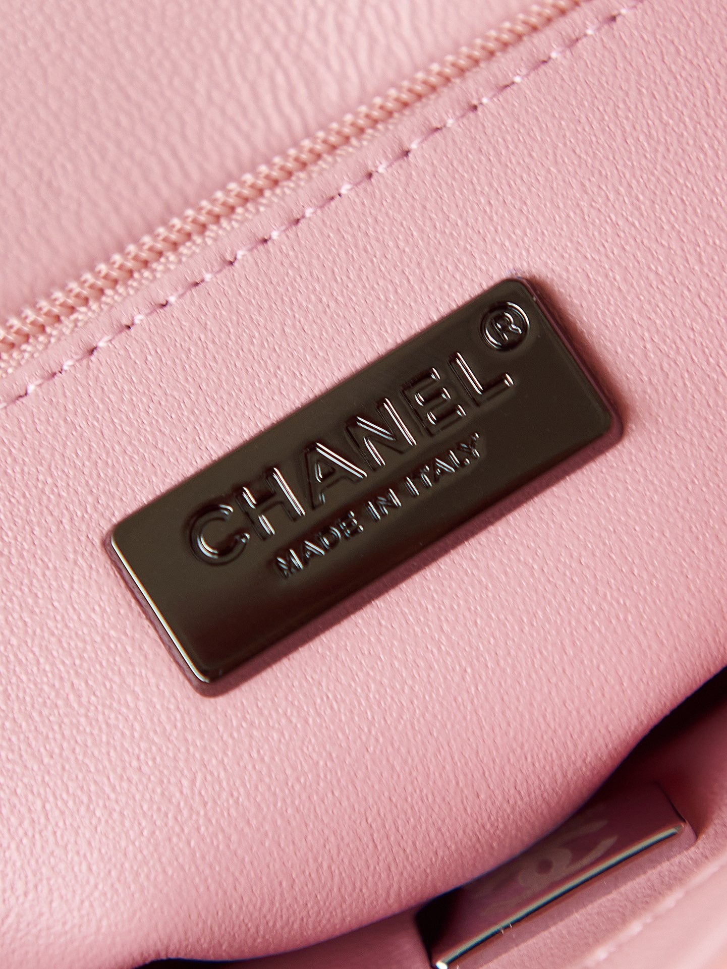 Chanel Sequin Quilted Mini Bag - Pink & Black