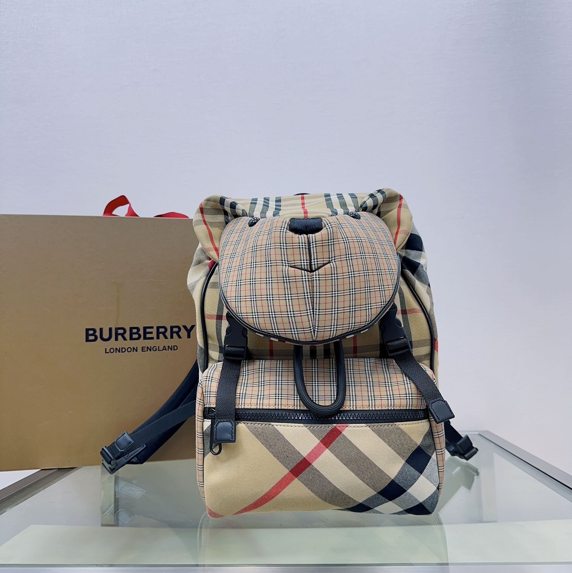 Burberry Vintage Check Backpack - Archive Beige