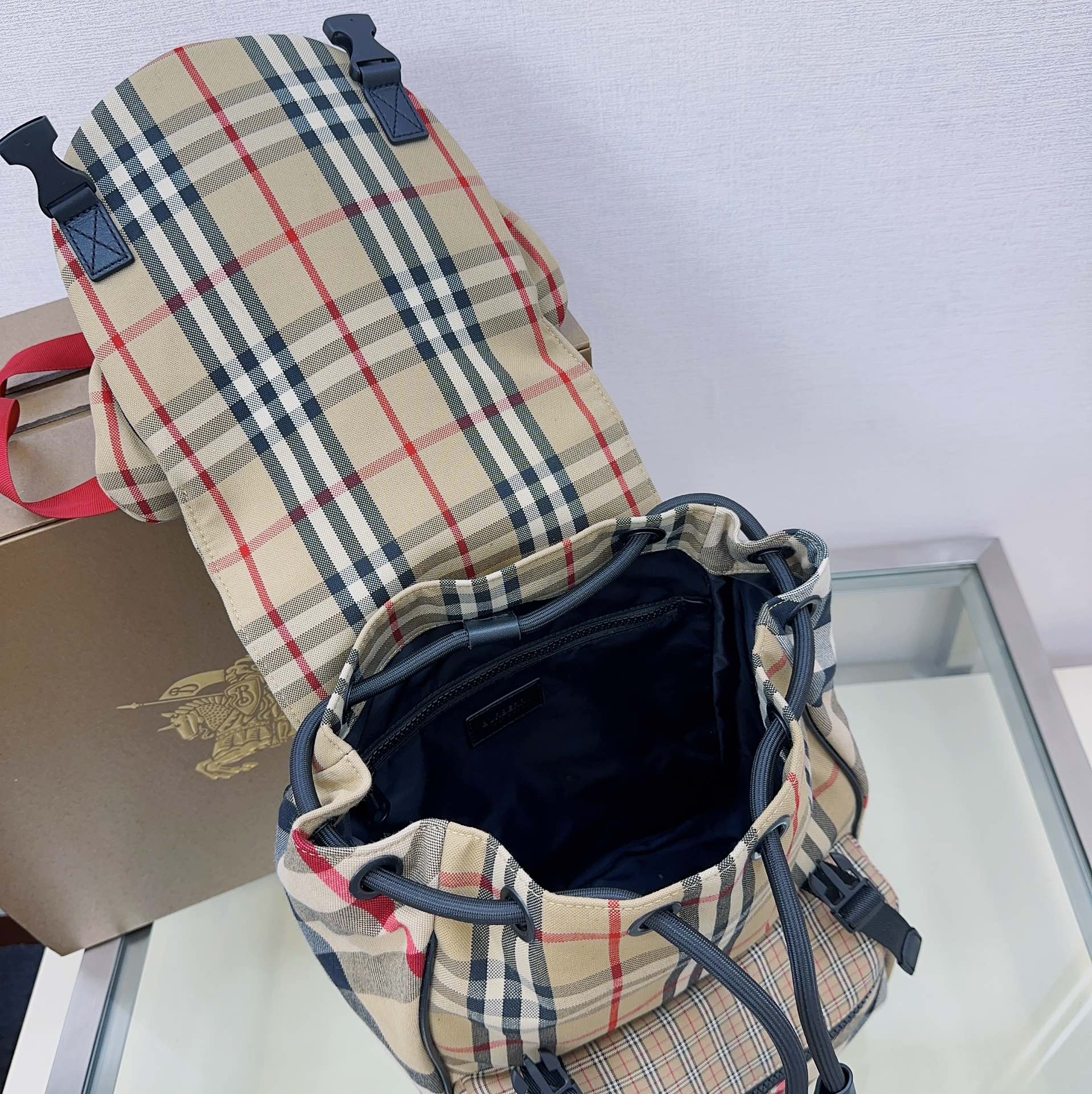 Burberry Vintage Check Backpack - Archive Beige