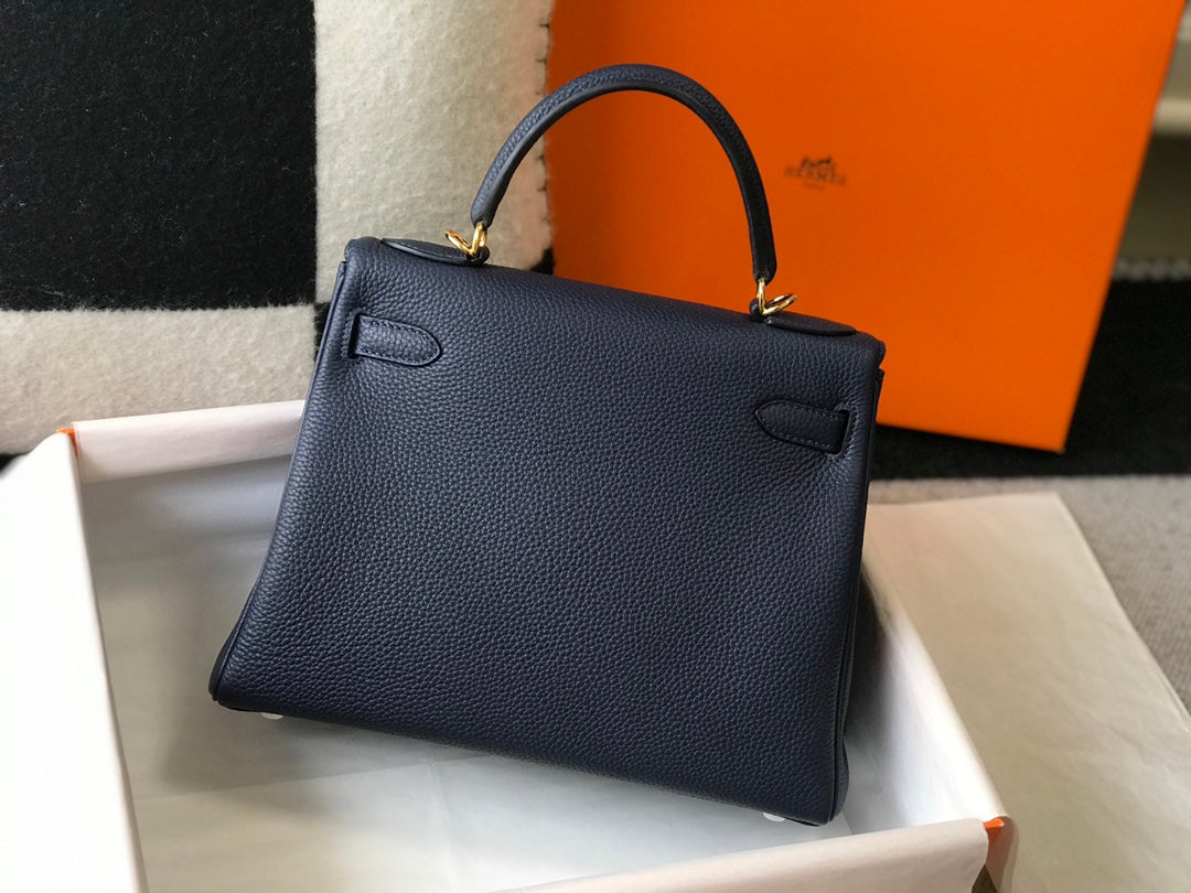 Hermes Kelly Navy Blue