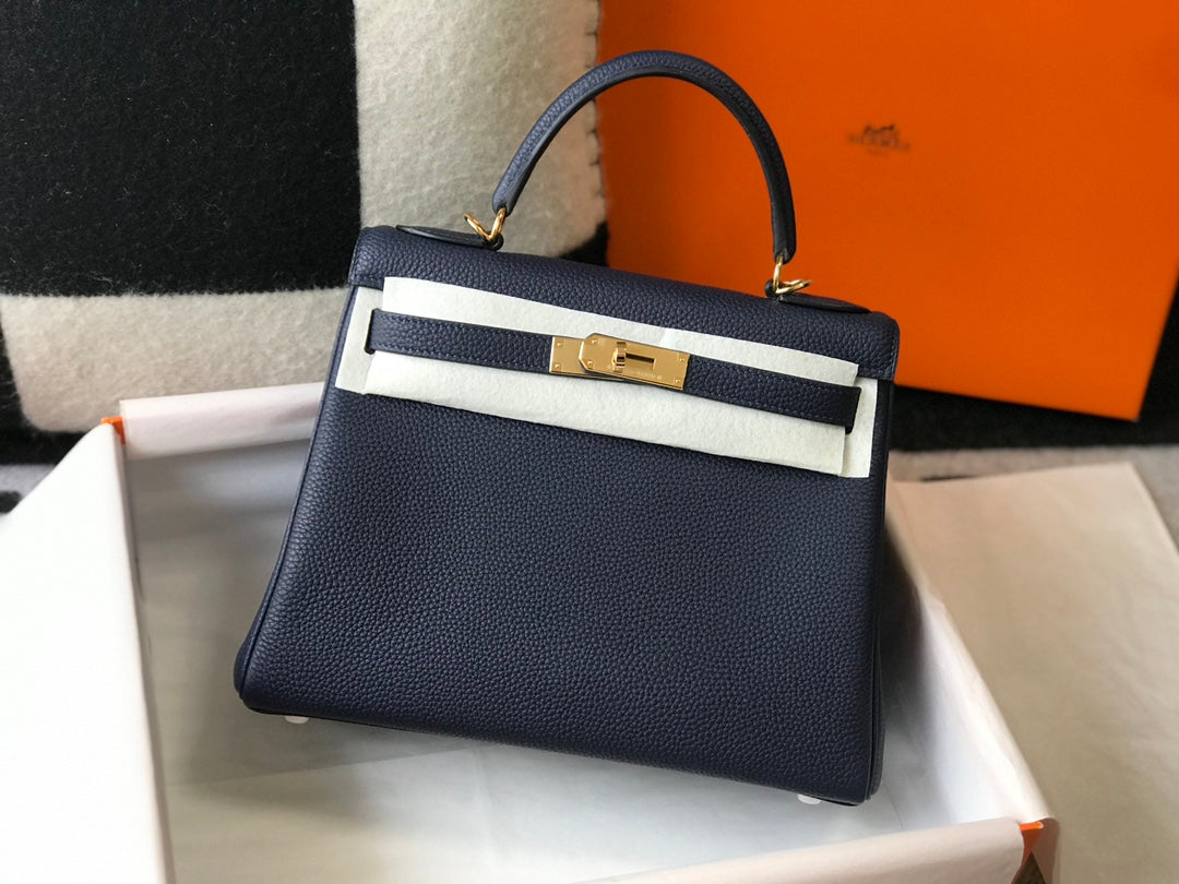 Hermes Kelly Navy Blue