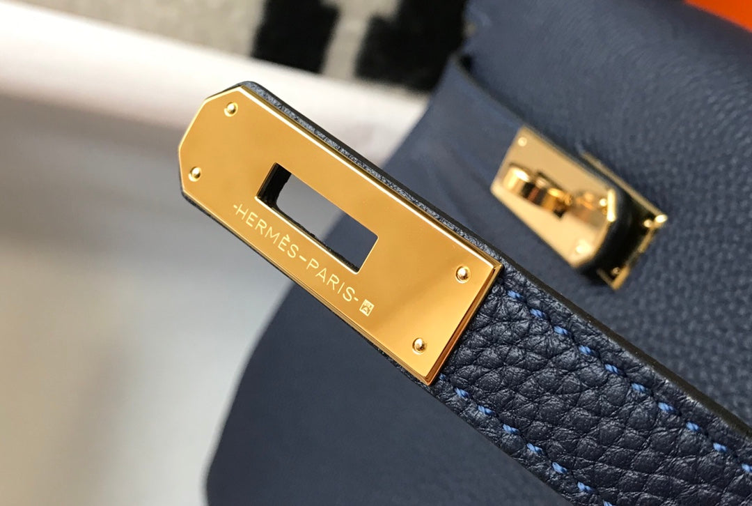 Hermes Kelly Navy Blue