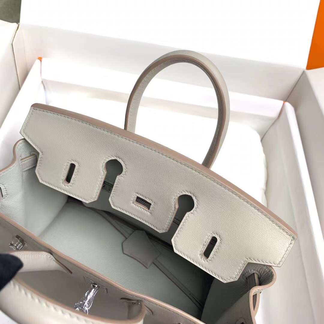 Hermes Birkin 30 Gris Perle