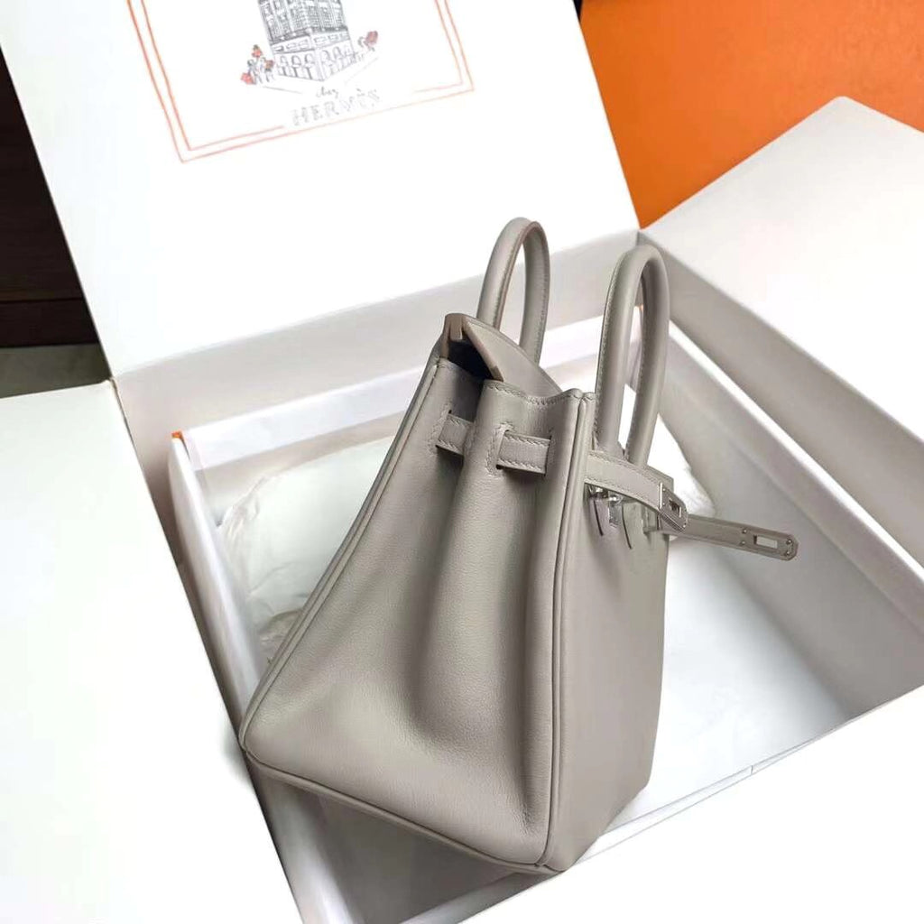 Hermes Birkin 30 Gris Perle