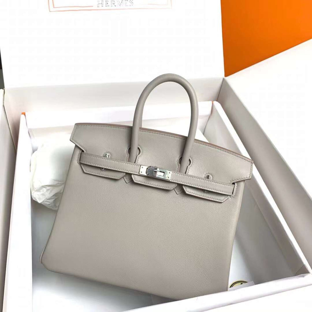 Hermes Birkin 30 Gris Perle
