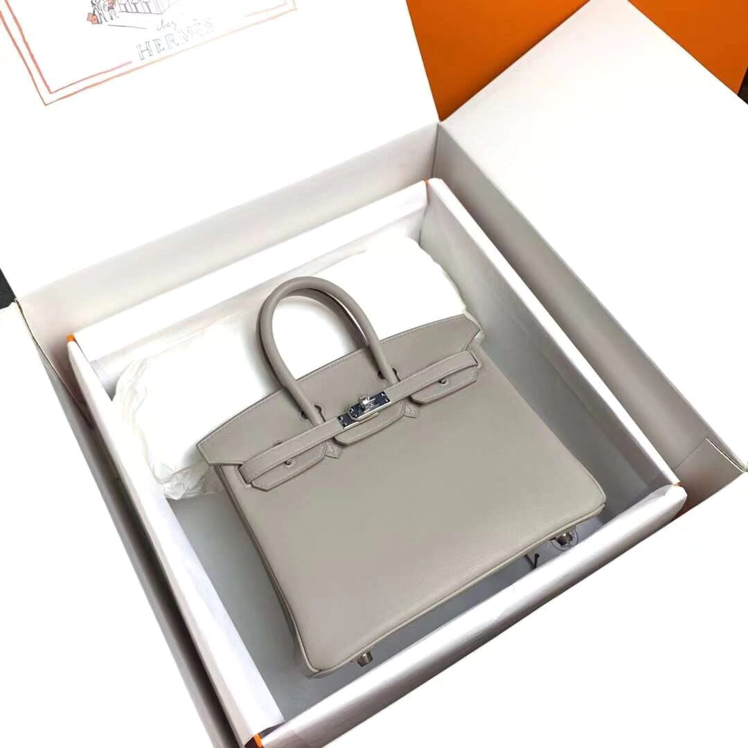 Hermes Birkin 30 Gris Perle