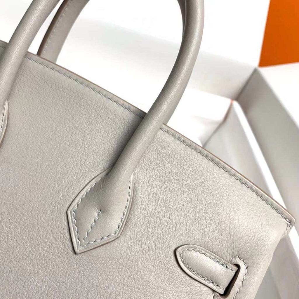 Hermes Birkin 30 Gris Perle