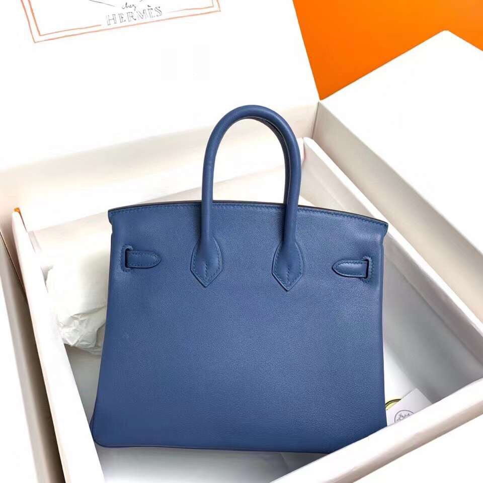 Hermes Birkin 30 Blue Jean