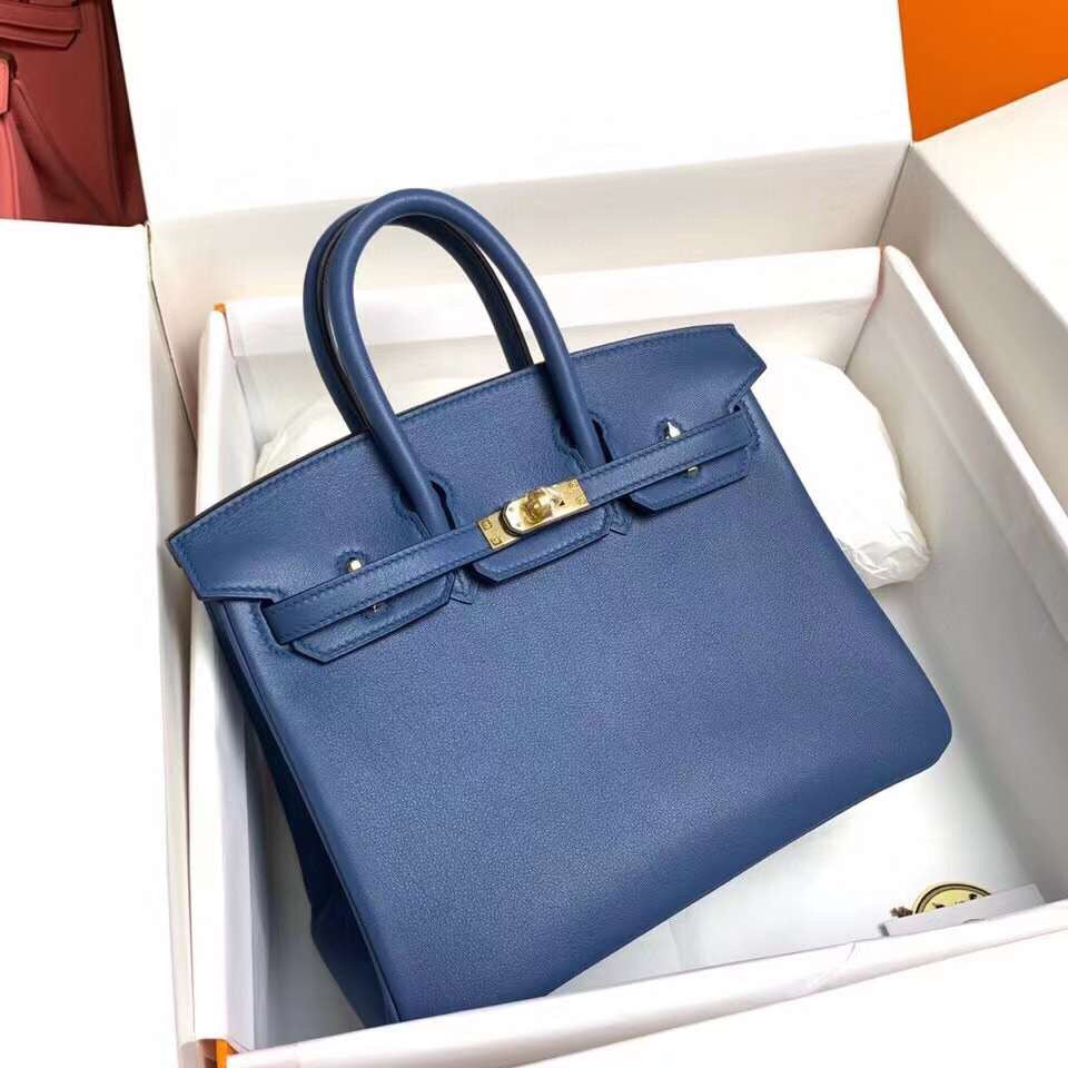 Hermes Birkin 30 Blue Jean