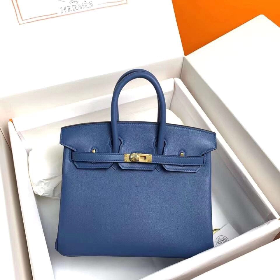 Hermes Birkin 30 Blue Jean