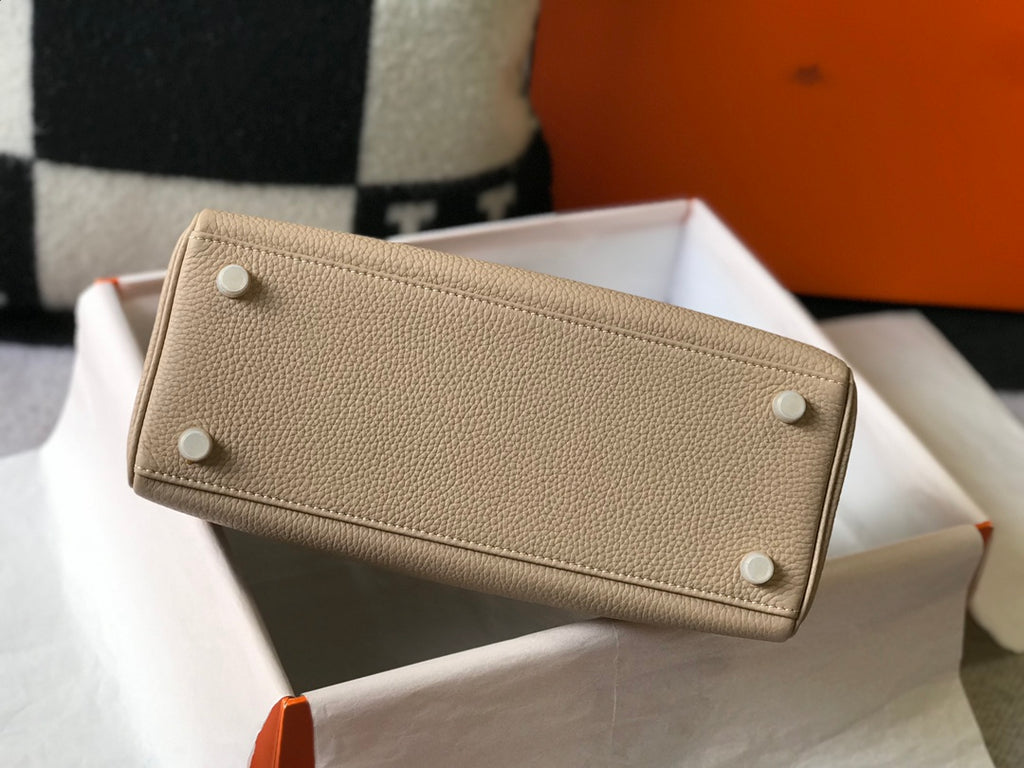 Hermes Kelly 25 Craie