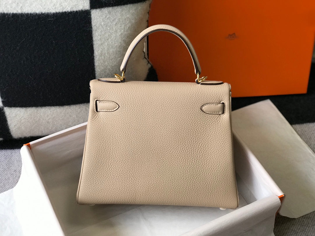 Hermes Kelly 25 Craie