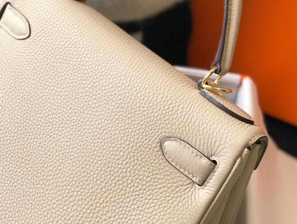 Hermes Kelly 25 Craie