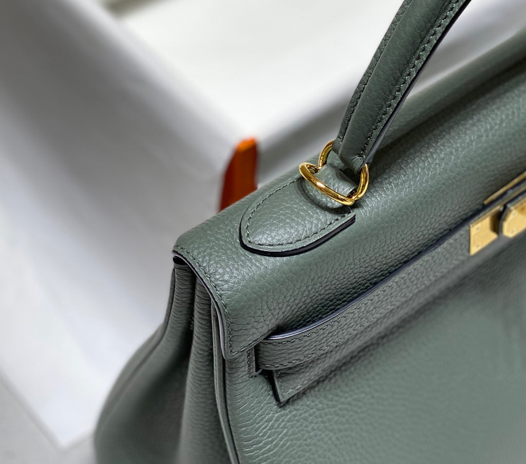 Hermes Kelly 28 Sage Green