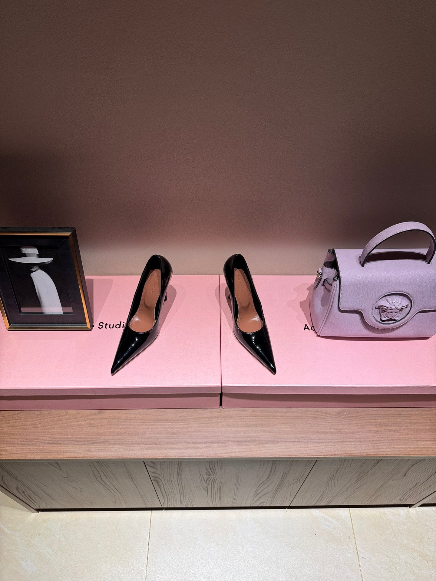 Black Patent Leather Pointed Toe Pumps